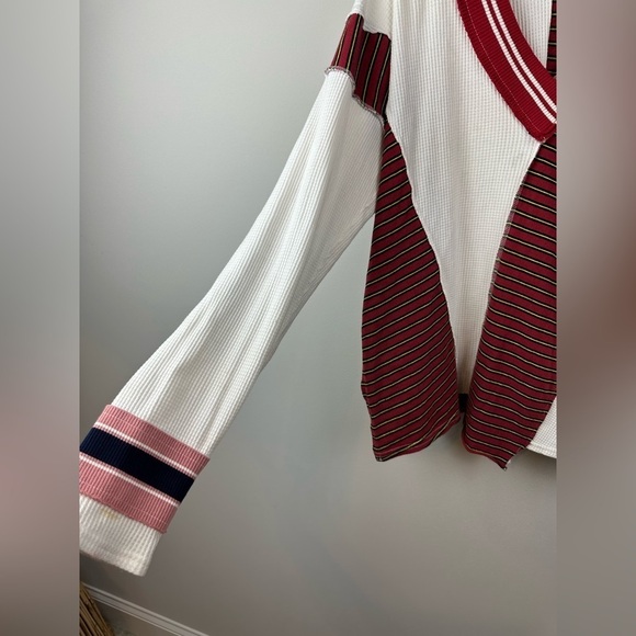 BDG Urban Outfitters Frazer Spliced Slouchy Sweater - Picture 7 of 13